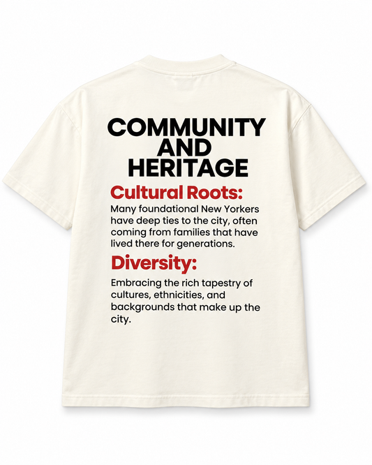 Foundational New Yorker — Community & Heritage Tee